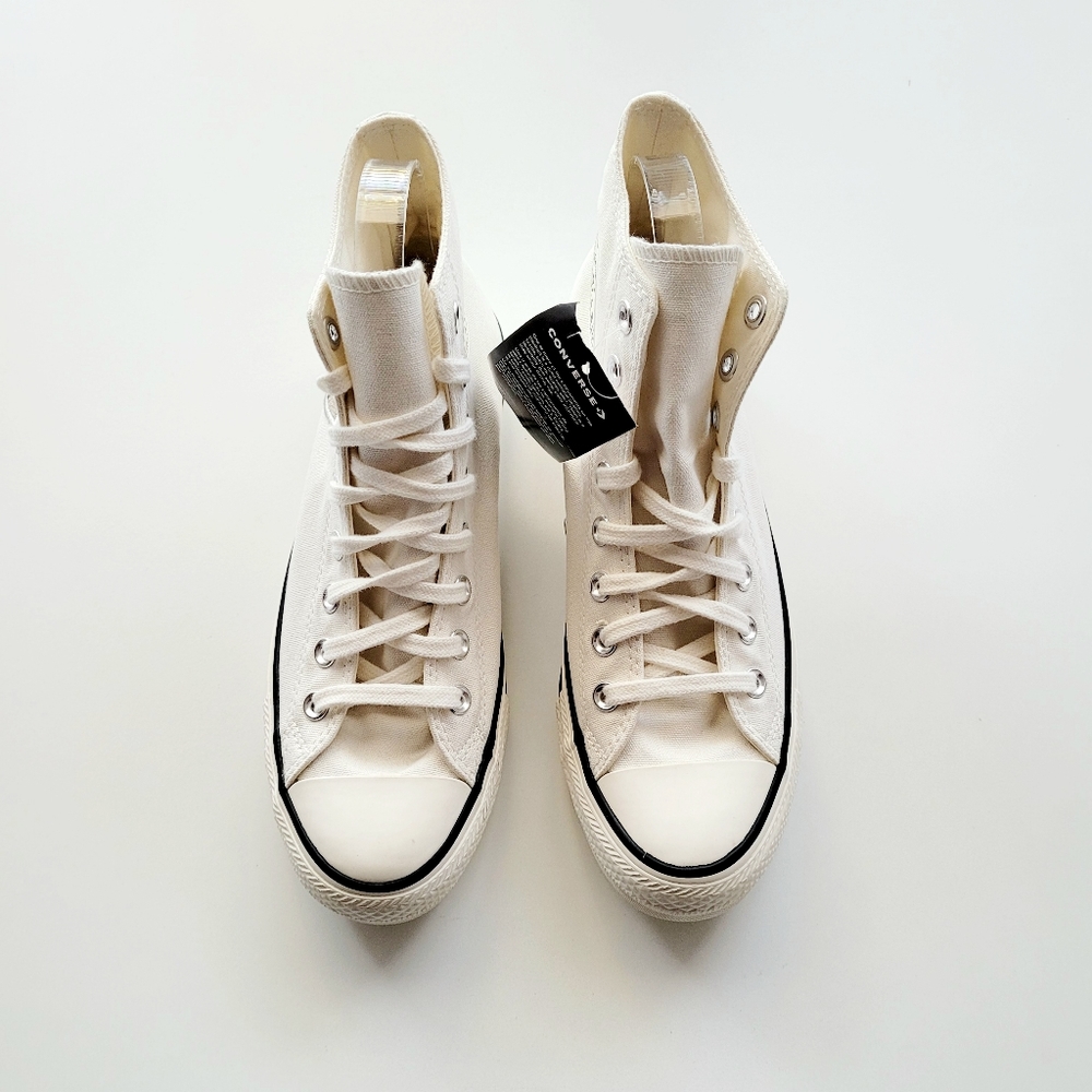 Converse CTAS Hi Egret/Black/Egret Snake Print - Picture 3 of 8
